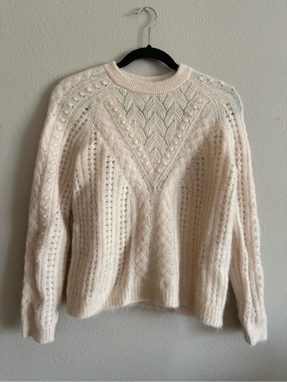SEZANE Jake Jumper in Vanilla Size XS - Picture 5 of 10